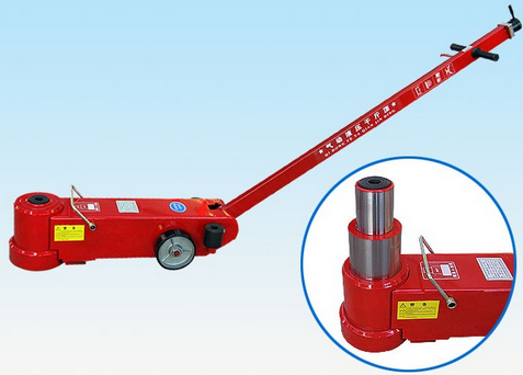 氣動(dòng)千斤頂?shù)恼故緢D
